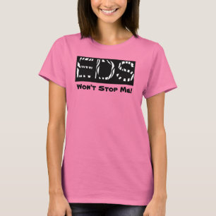 T-shirt EDS n'arrêtera pas moi Débardeur féminine