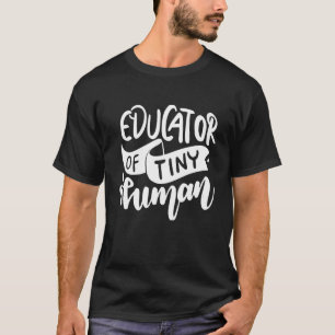 T-shirt Éducateur De Minuscules Humains