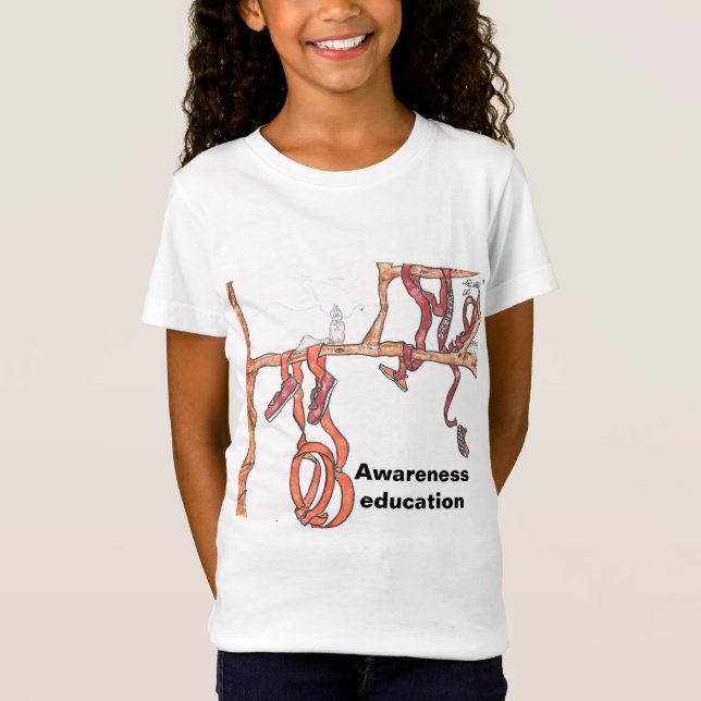T-Shirt Éducation à la sensibilisation (Devant)
