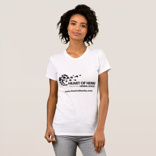 T-shirt Éducation de fines herbes pour le coeur de la Vie (Devant entier)