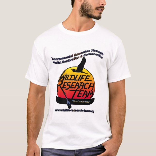 T-shirt Éducation de l'environnement de WRT (Devant)