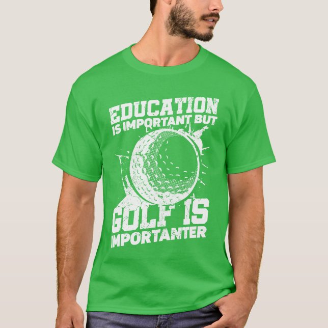 T-shirt Education Is Important But Ballandclub Sports girl (Devant)