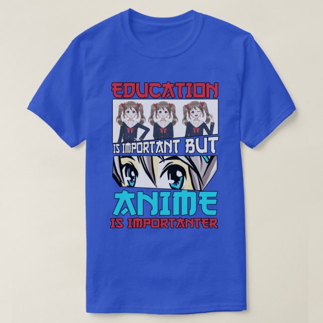 T-shirt Éducation Merch Girl Cosplay Otaku Don (Design devant)