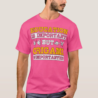 T-shirt Éducation Origami Importateur Origami Animaux Cade