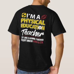 T-shirt Éducation physique amusante PE Appréciation de l