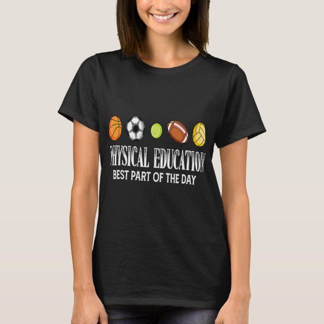 T-shirt Éducation Physique Le Meilleur Des (Devant)