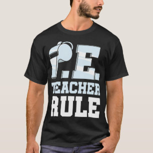 T-shirt Éducation physique PE Enseignant Enseignant Ensei