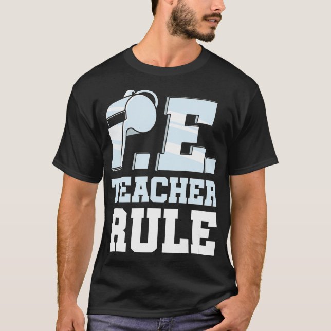 T-shirt Éducation physique PE Enseignant Enseignant Enseig (Devant)
