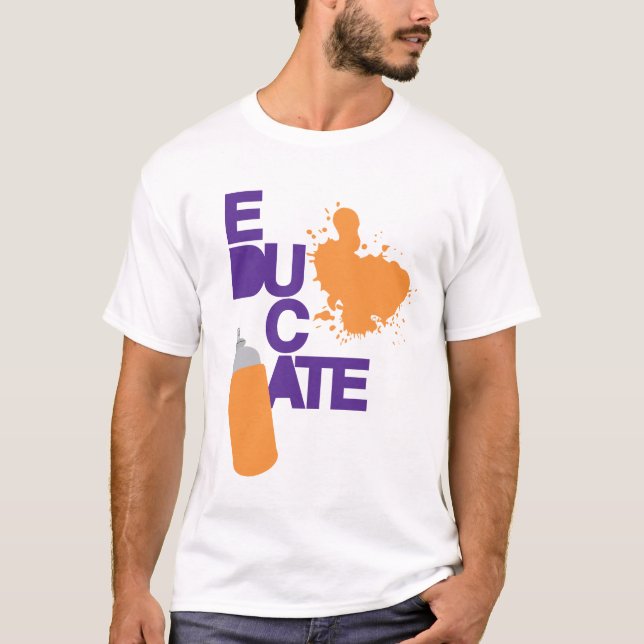 T-shirt Éduquer (Devant)