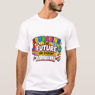 T-shirt Éduquer l'avenir un élève à la fois
