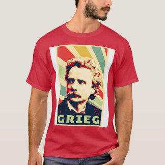 T-shirt Edvard Grieg couleurs Vintages