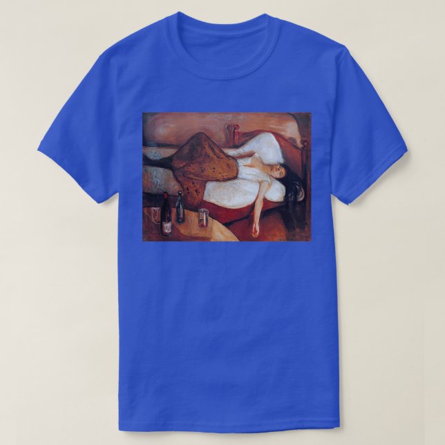 T-shirt Edvard Munch Le Jour Après 1895 (Design devant)