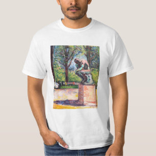 T-shirt Edvard Munch - Le penseur de Rodin