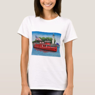 T-shirt Edward Cotter Fireboat de Buffalo