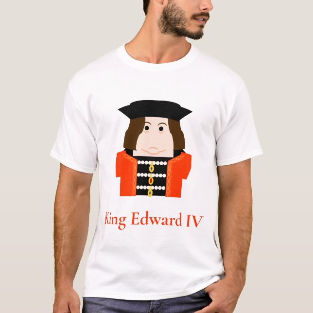 T-shirt Edward IV, Maison de York Roi d'Angleterre (Devant)