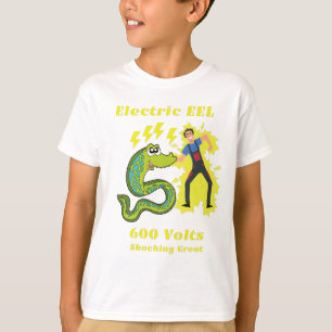 T-shirt EEL électrique 600 Volts Choquant grand