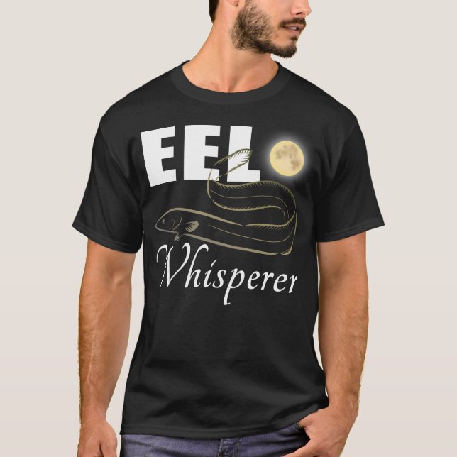 T-shirt Eel Whisperer - Pêche (Devant)