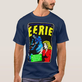 T-shirt "EERIE", bande dessinée d'horreur des anné