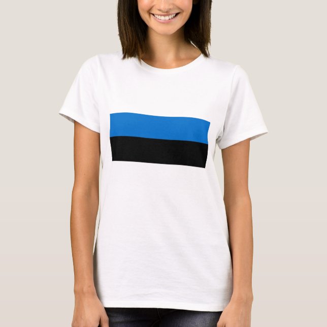 T-shirt Eesti Vabariik - Drapeau de l'Estonie (Devant)