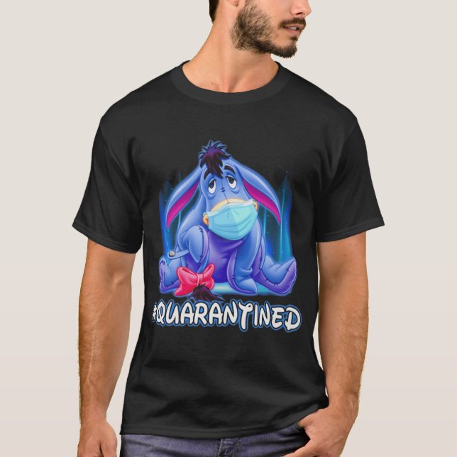 T-shirt Eeyore Quarantined (Devant)