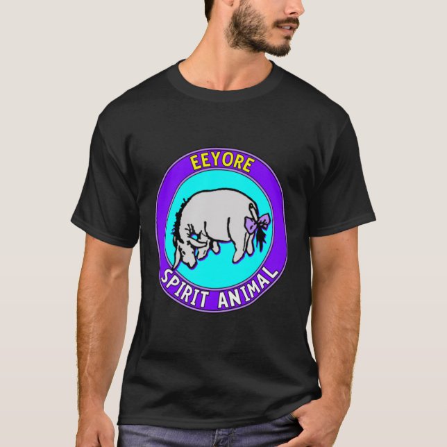 T-shirt Eeyore Spirit Animal (Devant)