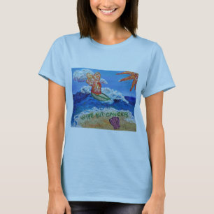 T-shirt Effacer l'angle cancéreux