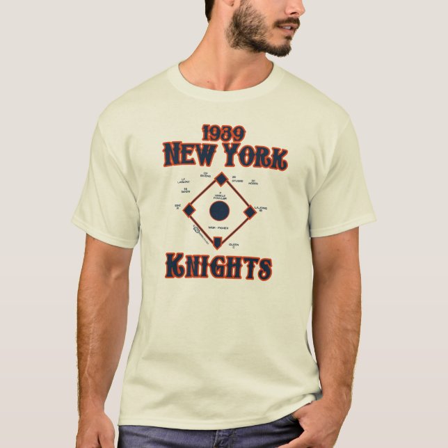 T-shirt Effectif des New York Knights de 1939 (Devant)