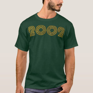 T-shirt Effet de la Parties scintillant de l'année de nais