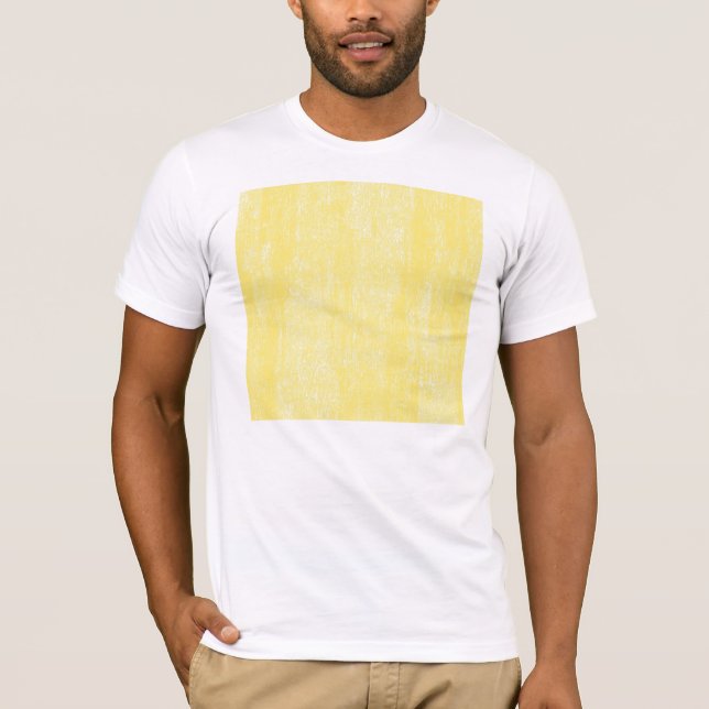 T-shirt Effet jaune citron de peinture (Devant)