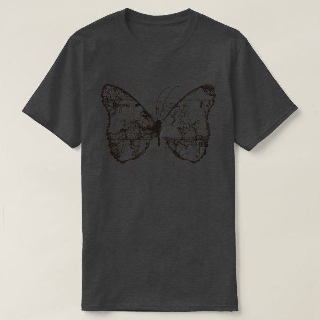 T-shirt Effet papillon (Design devant)