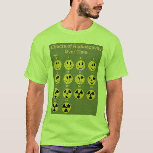 T-shirt Effets de rayonnement au fil du temps
