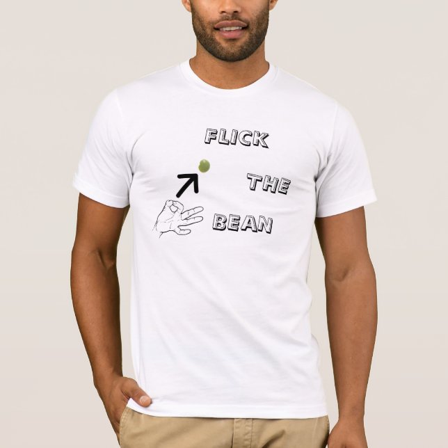 T-SHIRT EFFLEUREZ L'HARICOT (Devant)