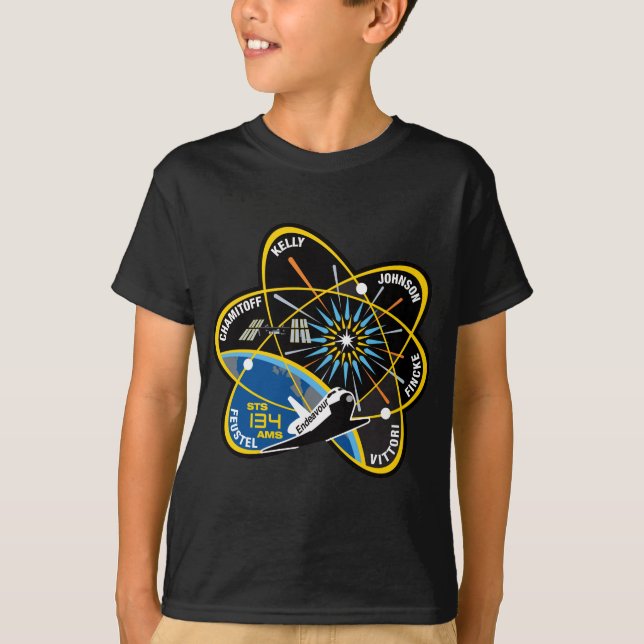 T-shirt Effort de STS 134 (Devant)