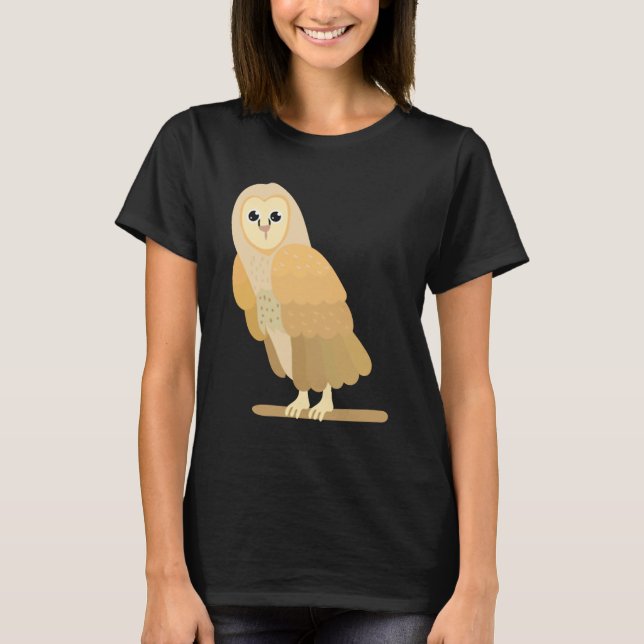 T-shirt Effraie des clochers (Devant)