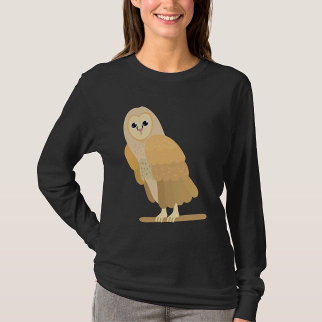 T-shirt Effraie des clochers (Devant)