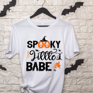 T-shirt Éffrayant Babe, sorcières d'Halloween