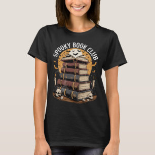 T-shirt Éffrayant Book Club Halloween Librarian