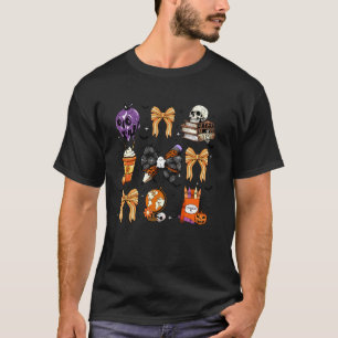T-shirt Éffrayant Coquette Crayon Bows Livres Coffret Ense