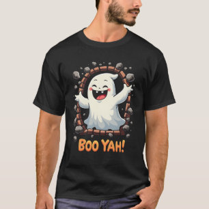 T-shirt Éffrayant Éffrayant Boo Yah