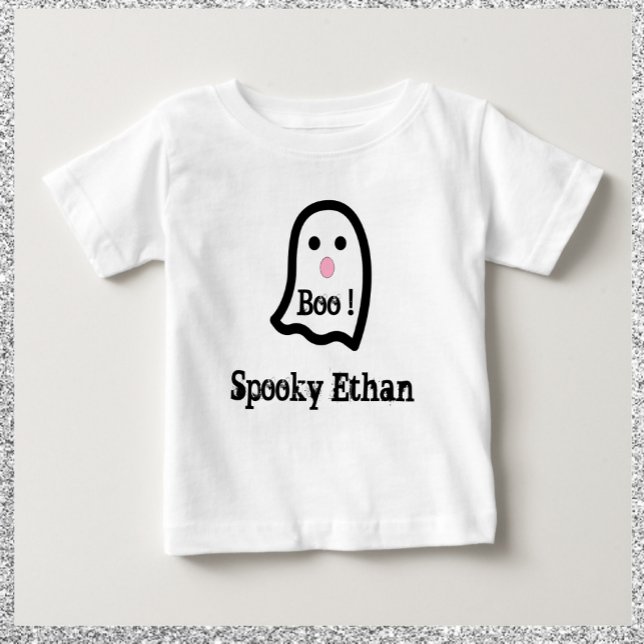 T-shirt Éffrayant Ghost Boo (Créateur téléchargé)