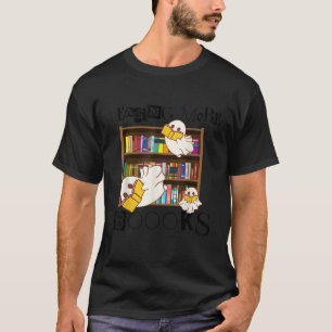 T-shirt Éffrayant Ghosts Lecture Livres Librairie Librairi
