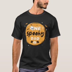 T-shirt Éffrayant Halloween Famille Correspondant Papa Tri