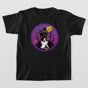 T-shirt éffrayant Halloween Ghost Kids