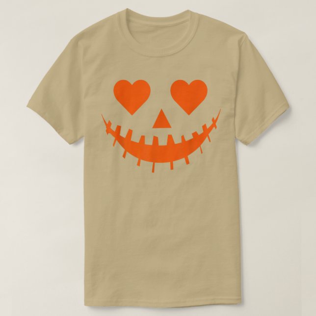 T-shirt Éffrayant Jack-o'-lantern Halloween Costume d'effr (Design devant)