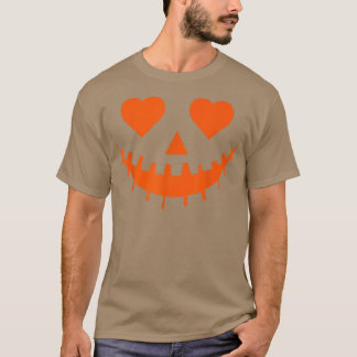 T-shirt Éffrayant Jack-o'-lantern Halloween Costume d'effr