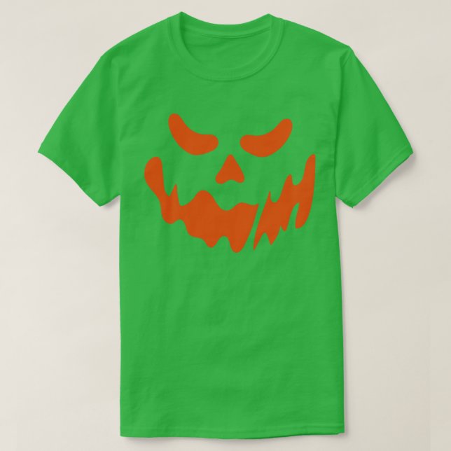 T-shirt Effrayant JackOLantern Citrouille Halloween (Design devant)