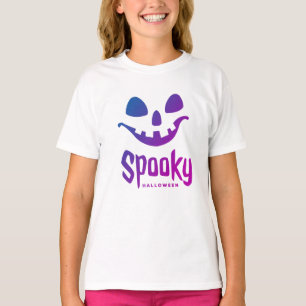 T-shirt Éffrayant Joyeux costume d'Halloween pour filles T