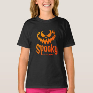 T-shirt Éffrayant Joyeux costume d'Halloween pour filles T