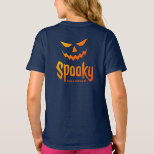 T-shirt Éffrayant Joyeux costume d'Halloween pour filles T