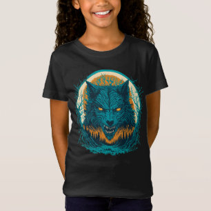 T-Shirt Effrayant loup-garou